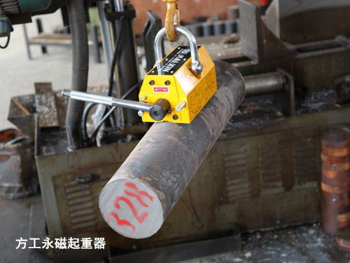 永磁起重器怎樣進行圓柱搬運？